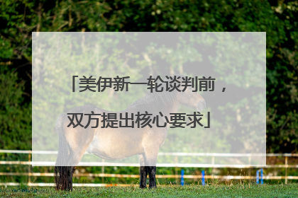 美伊新一轮谈判前，双方提出核心要求