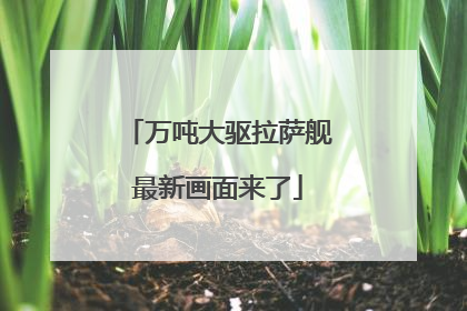 万吨大驱拉萨舰最新画面来了