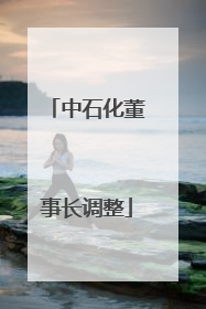 中石化董事长调整
