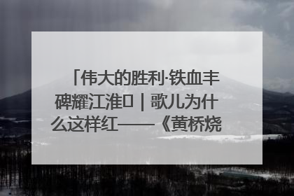伟大的胜利·铁血丰碑耀江淮⑫｜歌儿为什么这样红——《黄桥烧饼歌》诞生记