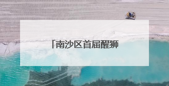 南沙区首届醒狮表演赛圆满落幕，38支醒狮队伍角逐“南沙狮王”
