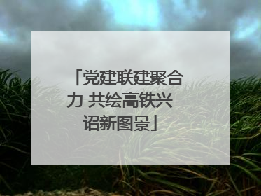 党建联建聚合力 共绘高铁兴诏新图景