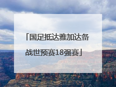 国足抵达雅加达备战世预赛18强赛