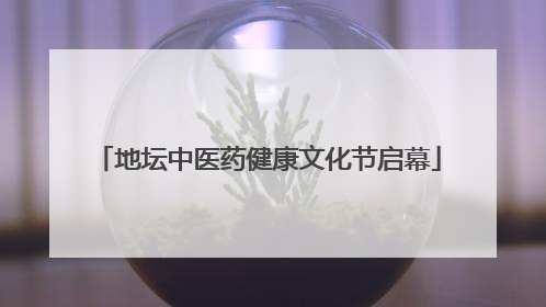 地坛中医药健康文化节启幕