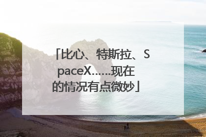 比心、特斯拉、SpaceX……现在的情况有点微妙