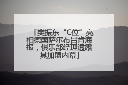 樊振东“C位”亮相德国萨尔布吕肯海报，俱乐部经理透露其加盟内幕