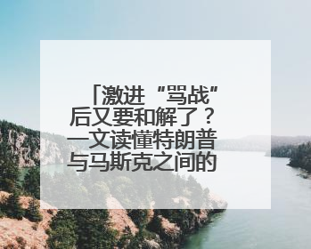激进“骂战”后又要和解了？一文读懂特朗普与马斯克之间的恩恩怨怨