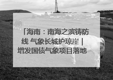 海南：南海之滨铸防线 气象长城护琼崖｜增发国债气象项目落地见效系列报道