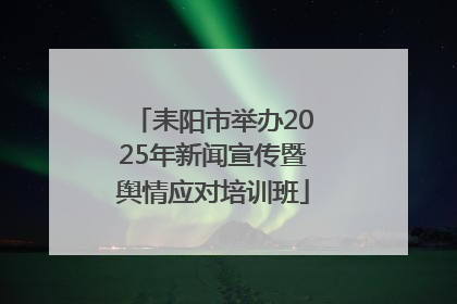 耒阳市举办2025年新闻宣传暨舆情应对培训班