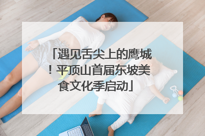 遇见舌尖上的鹰城！平顶山首届东坡美食文化季启动