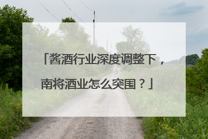 酱酒行业深度调整下，南将酒业怎么突围？